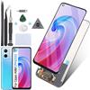 RongZy Schermo LCD per Oppo A96 CPH2333 Sostituzione Display Digitizer Assembly Vetro di Ricambio Touch Screen con Strumenti(6.59,Nero)