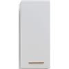 Pelipal 931.013030 Armadietto pensile, Legno ingegnerizzato, Bianco Lucido/Bianco Lucido, 70/30/20 cm