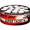 Pro's Pro Super Tacky Plus Overgrip 30 Pack (bianco)