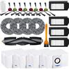 Choonjin 23 Pcs Kit de Accessori Ricambi per Ecovacs Deebot X1 Turbo/Omni, Includere 1 Spazzola Principale, 8 Spazzole Laterali, 4 Filtri, 4 Paños de Fregona, 4 Sacchetti per Polvere e 2 Spazzola di Pulizia