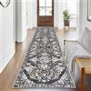 Enyhom Tappeto da ingresso, 60 x 240 cm, antiscivolo, lavabile, antimacchia, per cucina, soggiorno, camera da letto, bagno