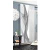 Home Fashion Clifton Tenda a Pannello, Poliestere, Grigio, 245 x 60 cm