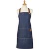 Cooksmart Grembiule Oxford Denim Cotone, Indaco, 70 x 80 cm