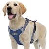 Acxilexy Imbracatura per Cani, No-Pull Imbracatura Traspirante e Riflettente, Non Strozza, 4 Cinghie Regolabili, Anti Tiro, Facile da Indossare, Imbracatura Morbida per Cane Grande Medio Piccolo