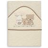 Interbaby 01080-05 Asciugamano con cappuccio per neonato LOVE in beige - 560 g