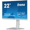 iiyama ProLite XUB2294HSU-W2, VA Matrix, 54,6cm (21,5''), Full HD, bianco
