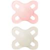 BAMED BABY ITALIA Srl MAM SUCCHIETTO ORIGINAL START 0-2 MESI SILICONE FEMMINA 2 PEZZI