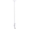 CREE MICRO FARETTO LED BIANCO FREDDO 1w SU ASTA BARRA BIANCA GIOIELLERIA D5F1