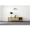Altacorte Porta TV Nook con basamento in legno da L.245 cm e H.61 cm - 4 ante e 2 vani