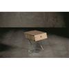 Altacorte Comodino con supporto 1 cassetto Cut in legno da 47 cm e h. 52.5 cm