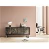 Altacorte Madia in appoggio Nook con basamento in legno da L.197,5 cm e H.79,5 cm - 4 ante con incisione laser
