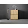 Altacorte Elemento Nook con basamento in metallo da L.115 cm e H.170,5 cm - 4 ante