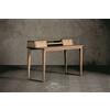 Altacorte Scrittoio Clover con struttura e piano in legno da 130x60 cm - Con 2 cassetti