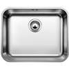 Blanco Lavello una vasca SUPRA 500-U 1518205 in acciaio inox da 53x43 cm - Sottotop
