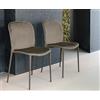 Sedit Sedia Abba con struttura in metallo e seduta a scelta - IN PROMOZIONE FINO AL 22/06