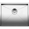 Blanco PRONTA CONSEGNA - Blanco Lavello una vasca ZEROX 500-U 1517245 in acciaio inox da 54x44 cm - Sottotop