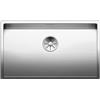 Blanco PRONTA CONSEGNA - Blanco Lavello una vasca CLARON 700-U 1517223 in acciaio inox da 74x44 cm - Sottotop