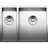Blanco PRONTA CONSEGNA - Blanco Lavello una vasca DX con vaschetta CLARON 340/180-U 1517227 in acciaio inox da 58.5x44 cm - Sottotop