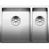 Blanco Lavello una vasca SX con vaschetta CLARON 340/180-U 1517226 in acciaio inox da 58.5x44 cm - Sottotop