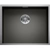 Blanco PRONTA CONSEGNA - Blanco Lavello una vasca ZEROX 500-U 1526243 in dark steel da 54x44 cm - Sottotop