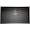 Blanco PRONTA CONSEGNA - Blanco Lavello una vasca ZEROX 700-U 1526244 in dark steel da 74x44 cm - Sottotop