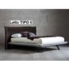 Altacorte Letto king size imbottito con testiera Pegaso Tipo 6 da 180 cm