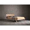 Altacorte Letto king size con testiera Willow da 180 cm