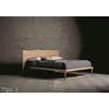 Altacorte Letto king size con testiera Wood Tipo 3 da 180 cm