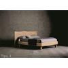 Altacorte Letto king size con testiera Wood Tipo 4 da 180 cm