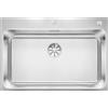 Blanco PRONTA CONSEGNA - Blanco Lavello una vasca SOLIS 700-IF/A 1526127 in acciaio inox da 74x50 cm - Sopratop/Filotop