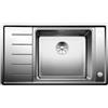 Blanco Lavello una vasca con gocciolatoio sx ANDANO XL 6 S-IF Compact 1521013 in acciaio inox da 86x50 cm - Sopratop/Filotop