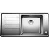 Blanco PRONTA CONSEGNA - Blanco Lavello una vasca con gocciolatoio sx ANDANO XL 6 S-IF 1521011 in acciaio inox da 100x50 cm - Sopratop/Filotop