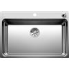 Blanco Lavello una vasca ETAGON 700-IF/A 1524274 in acciaio inox da 74x50 cm - Sopratop/Filotop