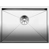 Blanco Lavello una vasca ZEROX 550-IF 1417246 in acciaio inox da 59x44 cm - Sopratop/Filotop