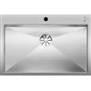 Blanco PRONTA CONSEGNA - Blanco Lavello una vasca ZEROX 700-IF/A 1515641 in acciaio inox da 76x51 cm - Sopratop/Filotop