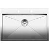 Blanco Lavello una vasca ZEROX 700-IF/A 1415641 in acciaio inox da 76x51 cm - Sopratop/Filotop