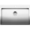 Blanco PRONTA CONSEGNA - Blanco Lavello una vasca CLARON 700-IF/A 1515644 in acciaio inox da 76x51 cm - Sopratop/Filotop