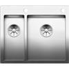 Blanco PRONTA CONSEGNA - Blanco Lavello una vasca con vaschetta CLARON 340/180-IF/A 1514204 in acciaio inox da 60.5x51 cm - Sopratop/Filotop