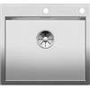 Blanco PRONTA CONSEGNA - Blanco Lavello una vasca ZEROX 500-IF/A 1523101 in acciaio inox Durinox da 56x51 cm - Sopratop/Filotop