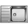 Blanco PRONTA CONSEGNA - Blanco Lavello una vasca con gocciolatoio LEMIS XL 6 S-IF Compact 1525110 in acciaio inox da 78x50 cm - Sopratop/Filotop