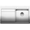 Blanco Lavello una vasca con gocciolatoio sx DIVON II 45 S-IF 1519816 in acciaio inox da 86x51 cm - Sopratop/Filotop