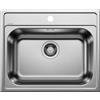 Blanco PRONTA CONSEGNA - Blanco Lavello una vasca Blanco DANA 6 1625323 in acciaio inox da 60.5x50 cm - Sopratop