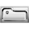 Blanco Lavello una vasca PLENTA 1614029 in acciaio inox da 86x50 cm - Sopratop