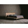 Altacorte Letto matrimoniale con testiera Wood Tipo 2 da 160 cm