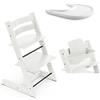 Stokke Tripp Trapp e Vassoio con Baby Set 2 - White - White