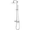 Newform - X-Steel Colonna doccia completa acciaio inox - 69650X