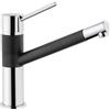 Lecce SP2765CR/04 Argo Rubinetterie - Miscelatore cucina lavello per camper due colori Cromo / Nero