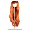 Parrucca per Bambole Capelli lisci Rossi