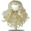 Parrucca per Bambole Capelli ricci biondi