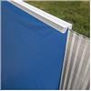 Gre FPROV610 - Liner per piscine ovali, 610 x 375 x 120 cm ((Lunghezza x Larghezza x Altezza), sistema con aggancio, colore blu